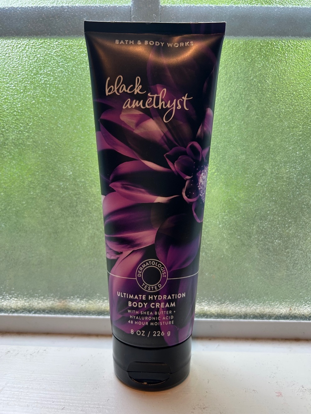 Bath & Body Works Black Amethyst Body Cream - Purple & Black